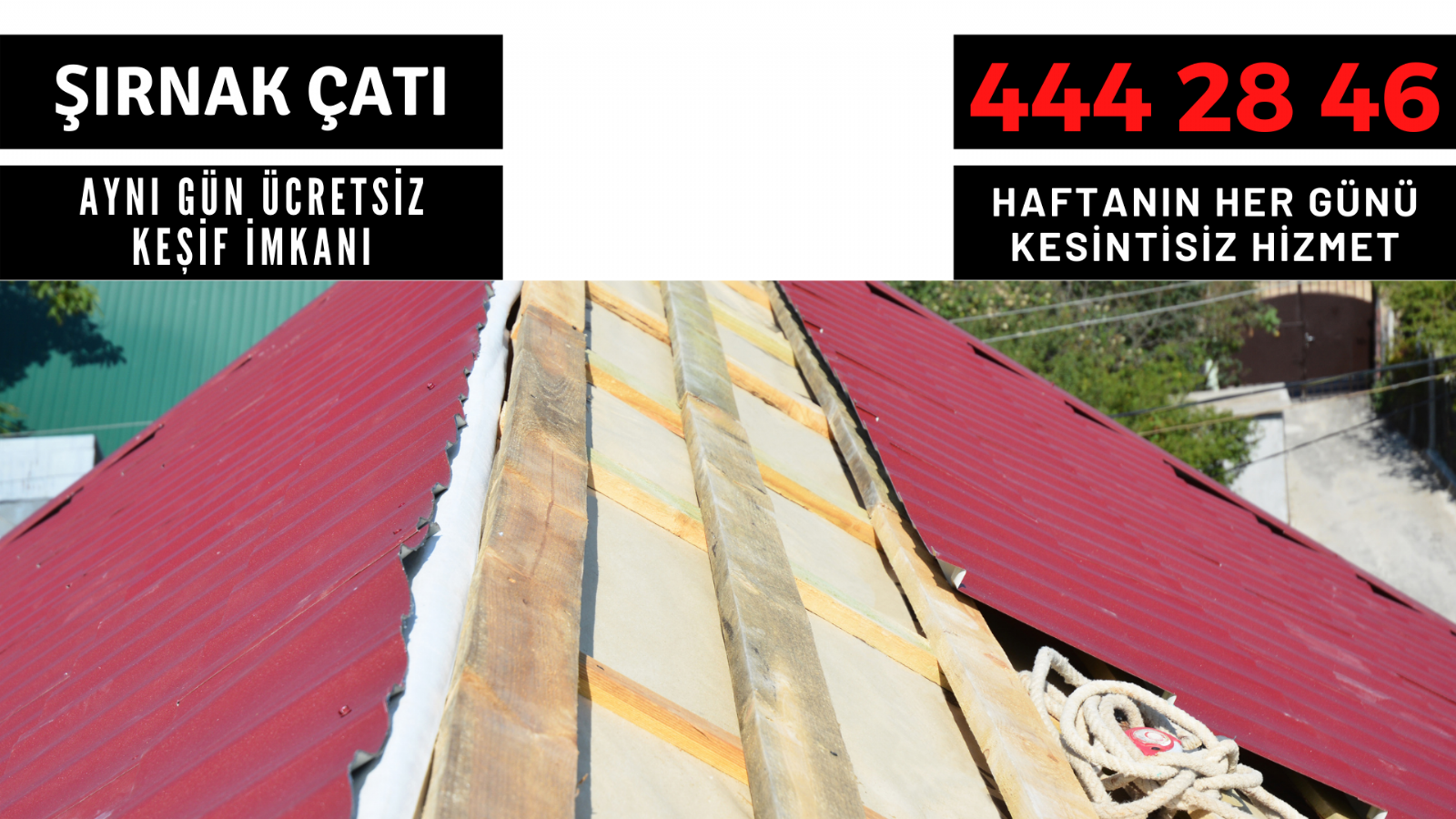 Şırnak çatı onarım tadilat tamirat 